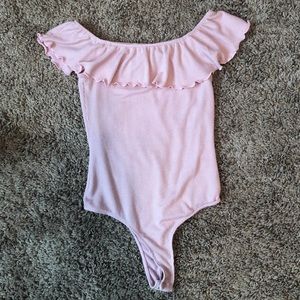 Off the shoulder bodysuit